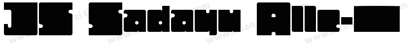 JS Sadayu Allc字体转换
